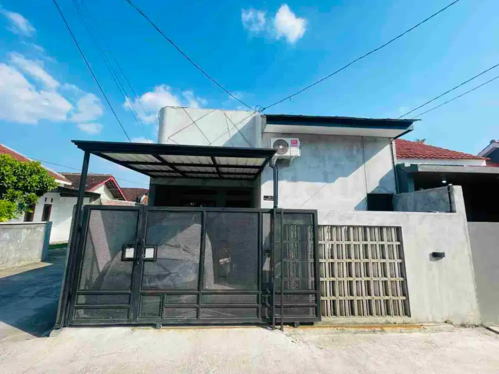 Rumah furnish konsep industrial modern dengan material premium