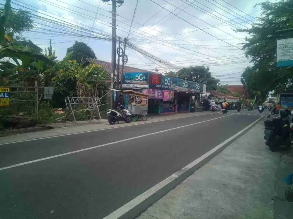 Tanah Bagus Tepi Jalan Raya Di Condongcatur Dekat Terminal Concat, Pakuwon Mall, Kampus UGM & UPN