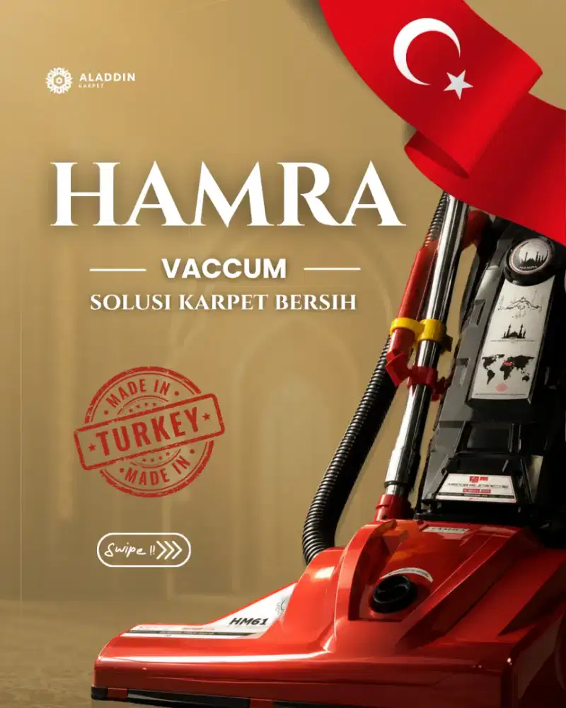 Vaccum HAMRA Aladdin Karpet