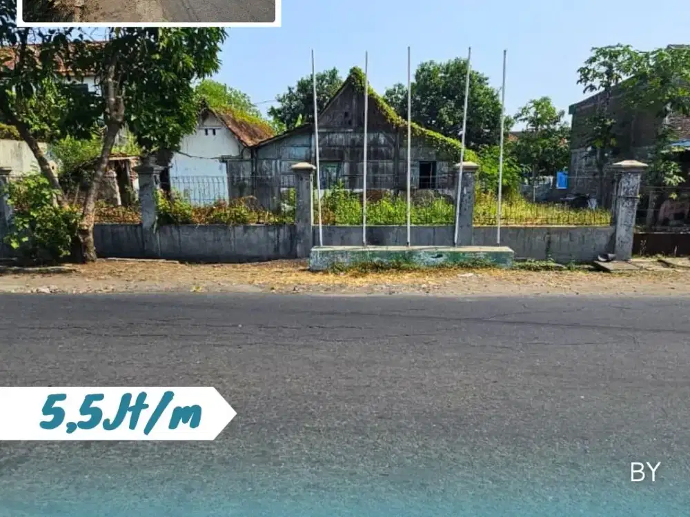 Dijual Tanah Pekarangan Di Sampangan, SangKrah, PasarKliwon Kota Surakarta