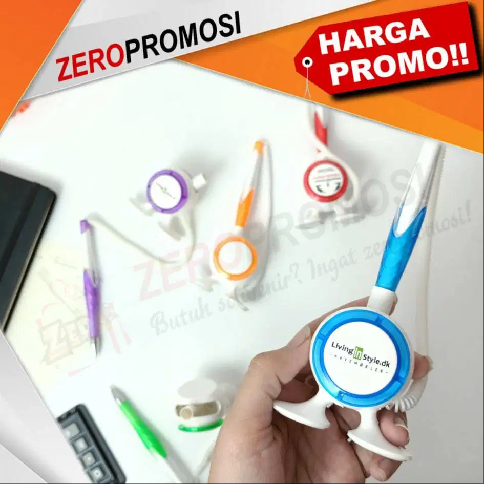 Pen Kaki Meja Custom Logo Souvenir Pen Meja Unik