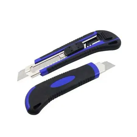 TORA Pisau Cutter Gagang Biru 18mm