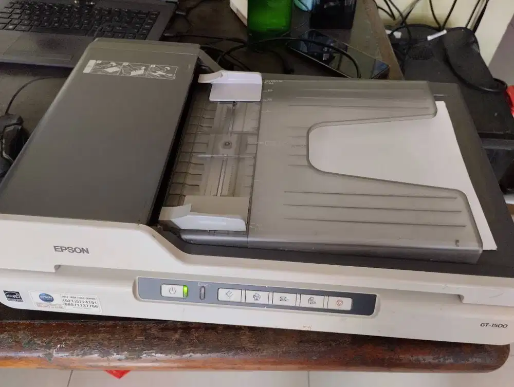 Scanner Epson WorkForce GT-1500 bisa scan ADF & Flatbed Scanner Bekas