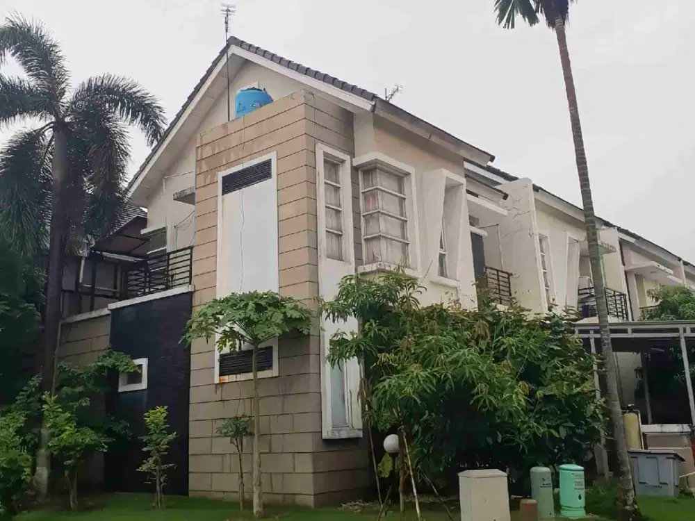 DIJUAL MURAH RUMAH HOEK FLUORITE GADING SERPONG