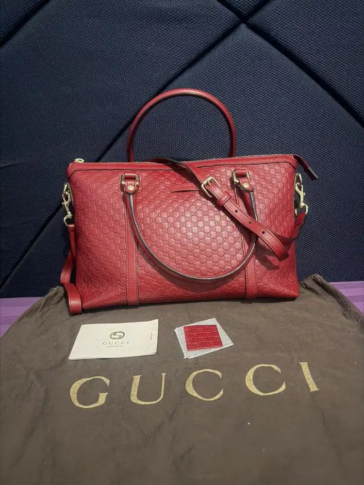 Micro Guccisima red Preloved