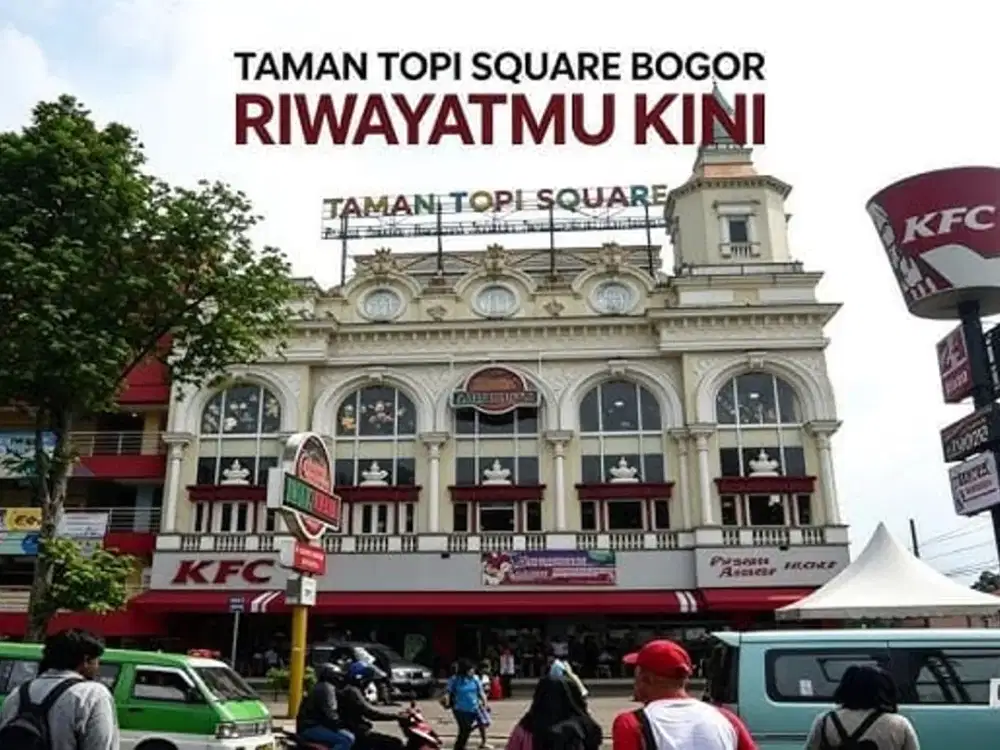 TAWAR AJA RUKO 5 GANDENG SEBERANG STASIUN BOGOR SERTIFIKAT! RAMAI 24 JAM