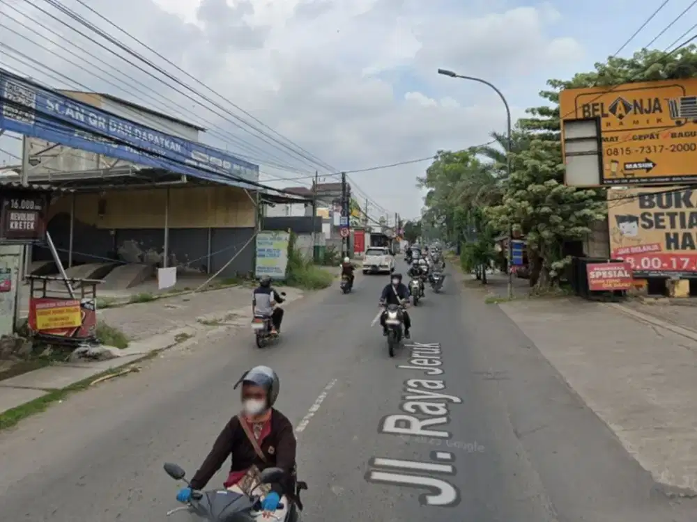 Tanah Komersial Raya Jeruk Lakarsantri Surabaya Barat