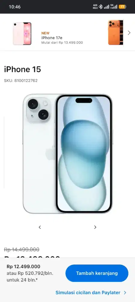 APPLE IPHONE 15