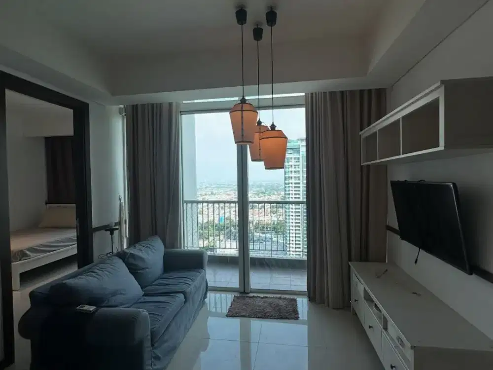 Apartemen ST Moritz Puri 2+1 BR Private Lift, Furnished rapi
