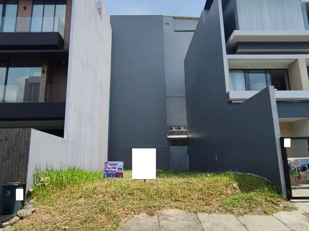 Ss.3771 - Murah !! Dijual Tanah Siap Pakai 8x16 Hadap Tenggara Jalan 3 Mobil di Pelangi Gading Residence