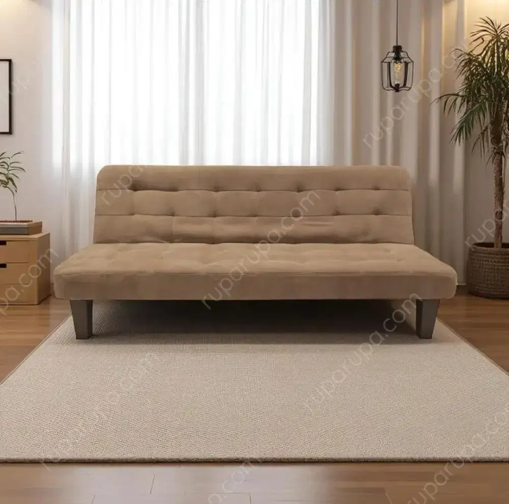 SELMA GWINSTON SOFA BED FABRIC - COKLAT