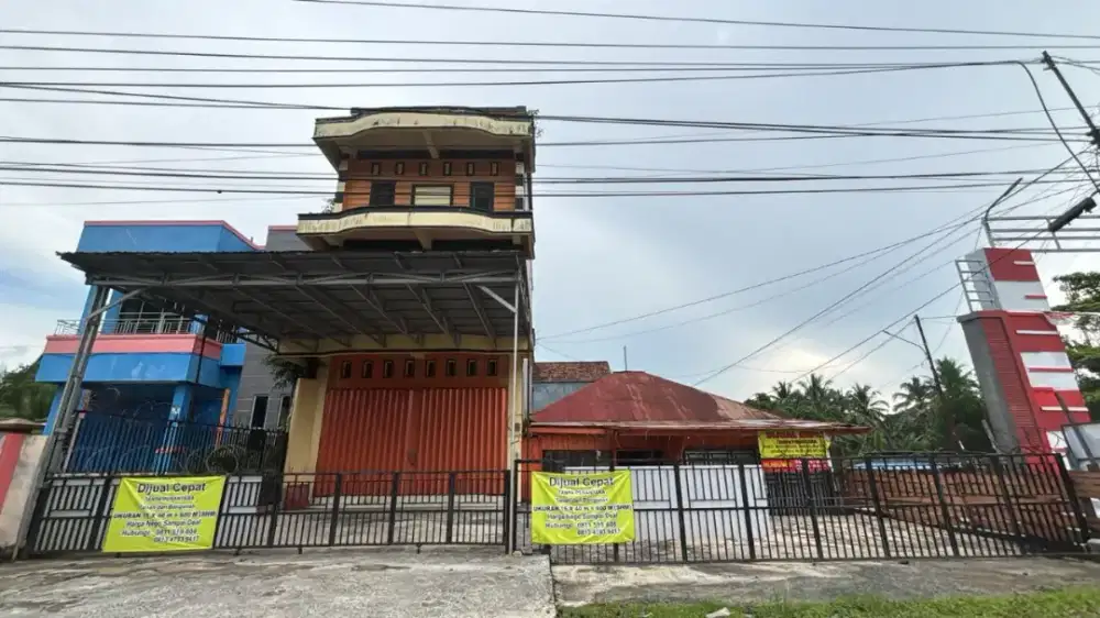 *JUAL TANAH + RUKO + RUMAH + GEDUNG WALET BATULICIN, TANAH BUMBU*