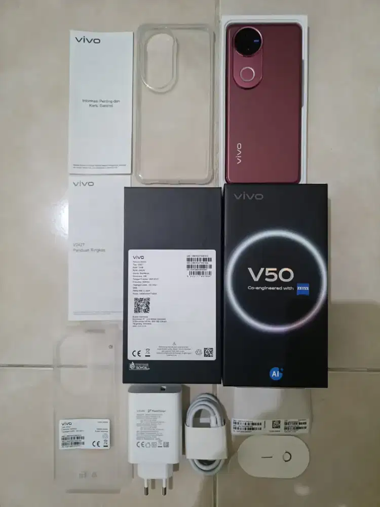 Vivo V50 5G 12/256 seperti baru