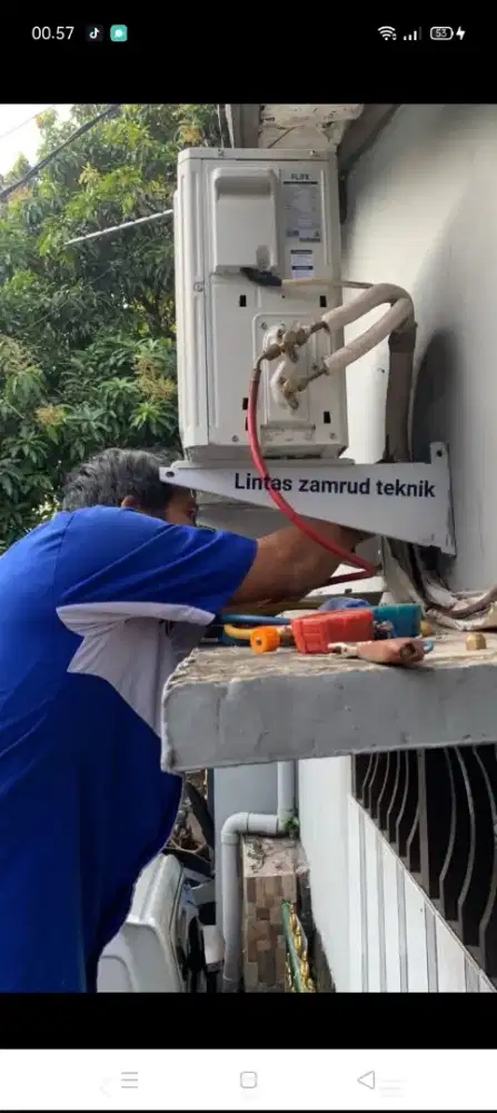 Jasa servis AC kulkas mesin cuci kompa air