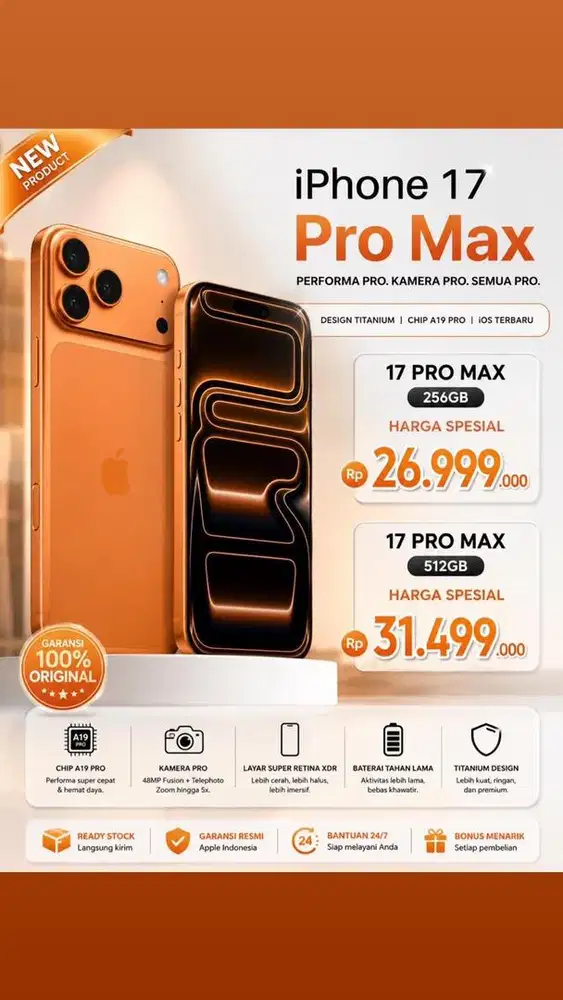 APLLE 17 PRO MAX Neww