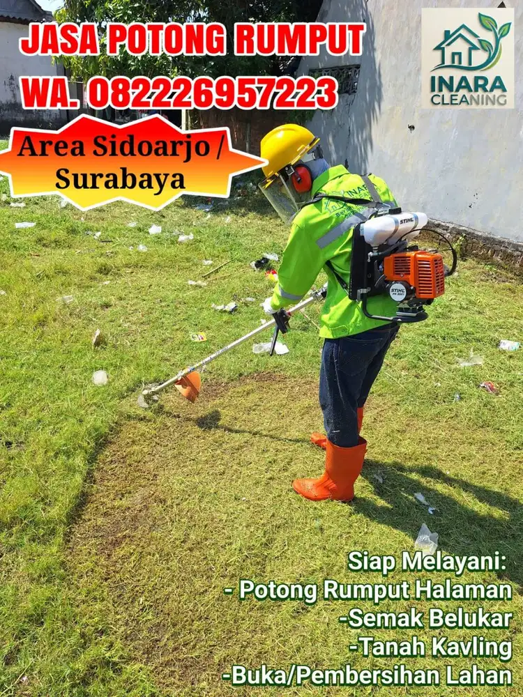 JASA POTONG RUMPUT SIDOARJO / SURABAYA