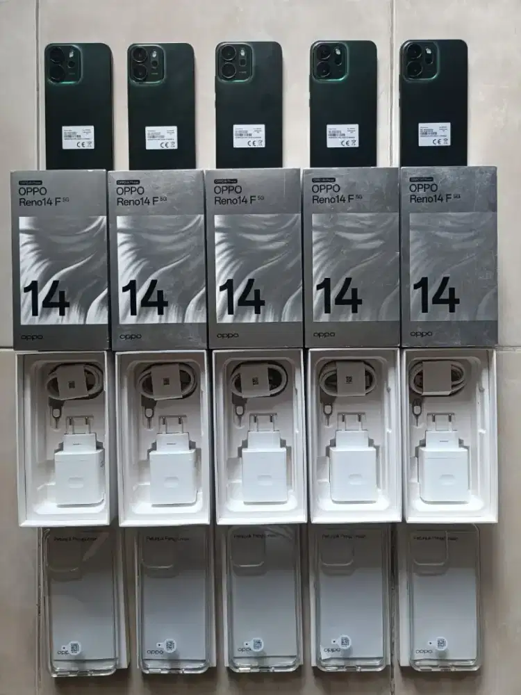 Oppo Reno 14F 5G seperti baru 8/256