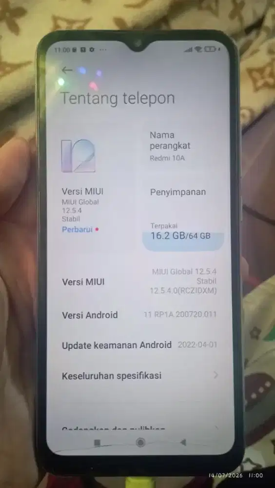 Di jual redmi 10a