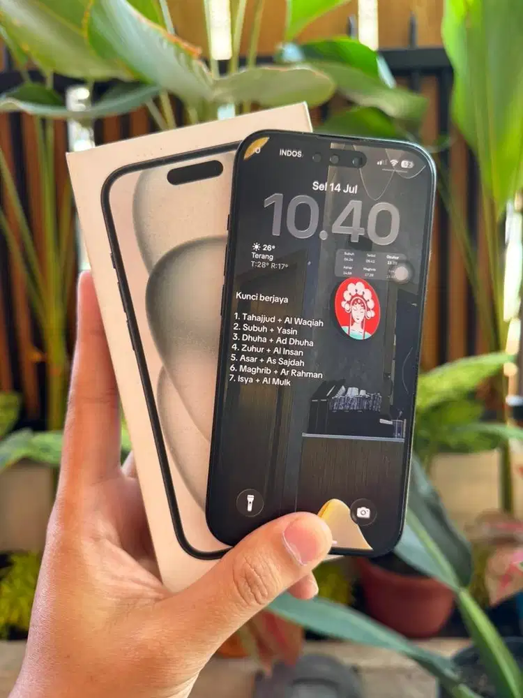 iPhone 15 128GB Ex Garansi iBox