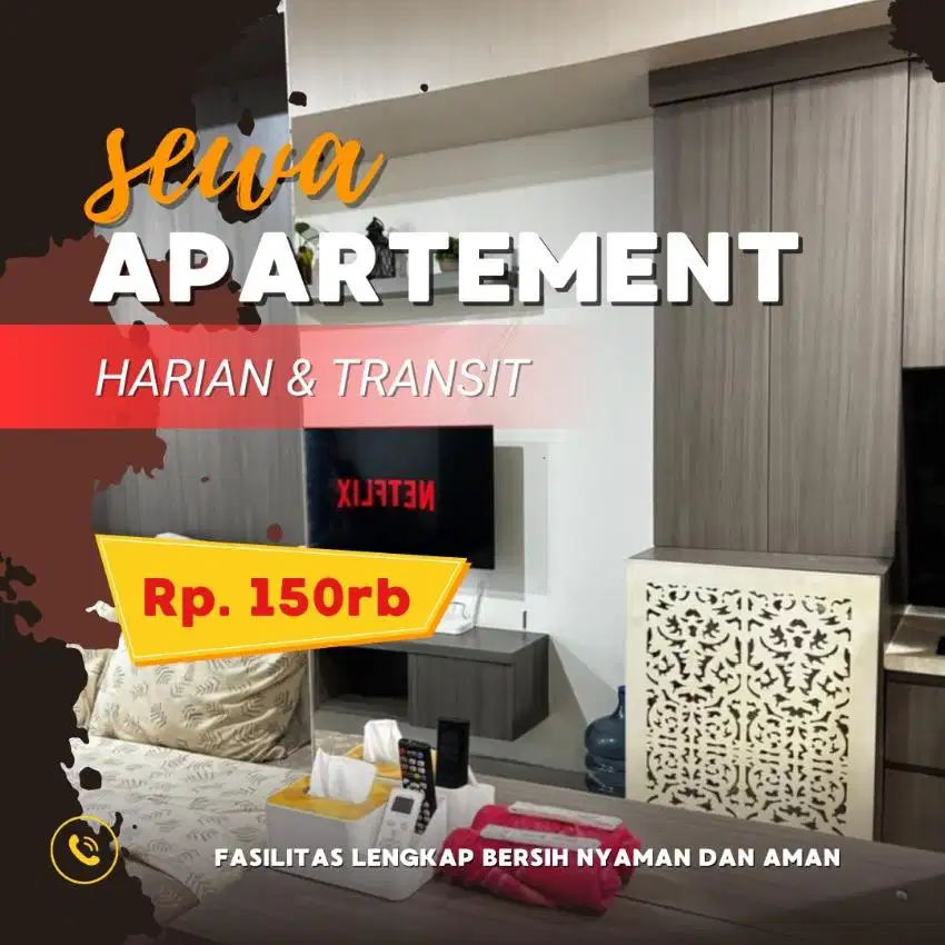 Sewa Apartemen Bassura City Harian/Transit Termurah Jakarta Timur
