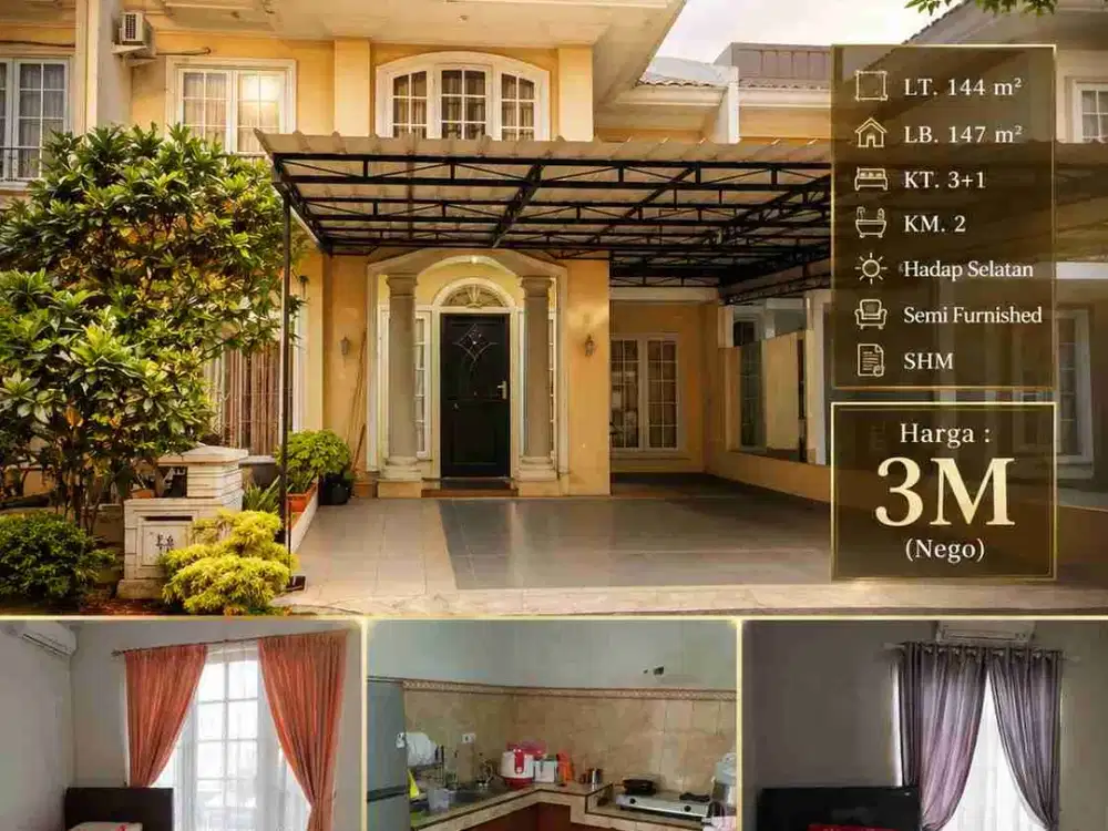 [FOR SALE] RUMAH VERSAILLES RESIDENCE BSD CITY