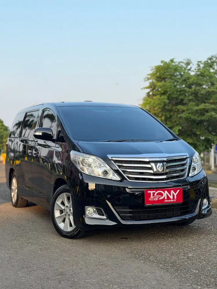 Toyota Alphard 2.4 G ATPM 2013 Hitam