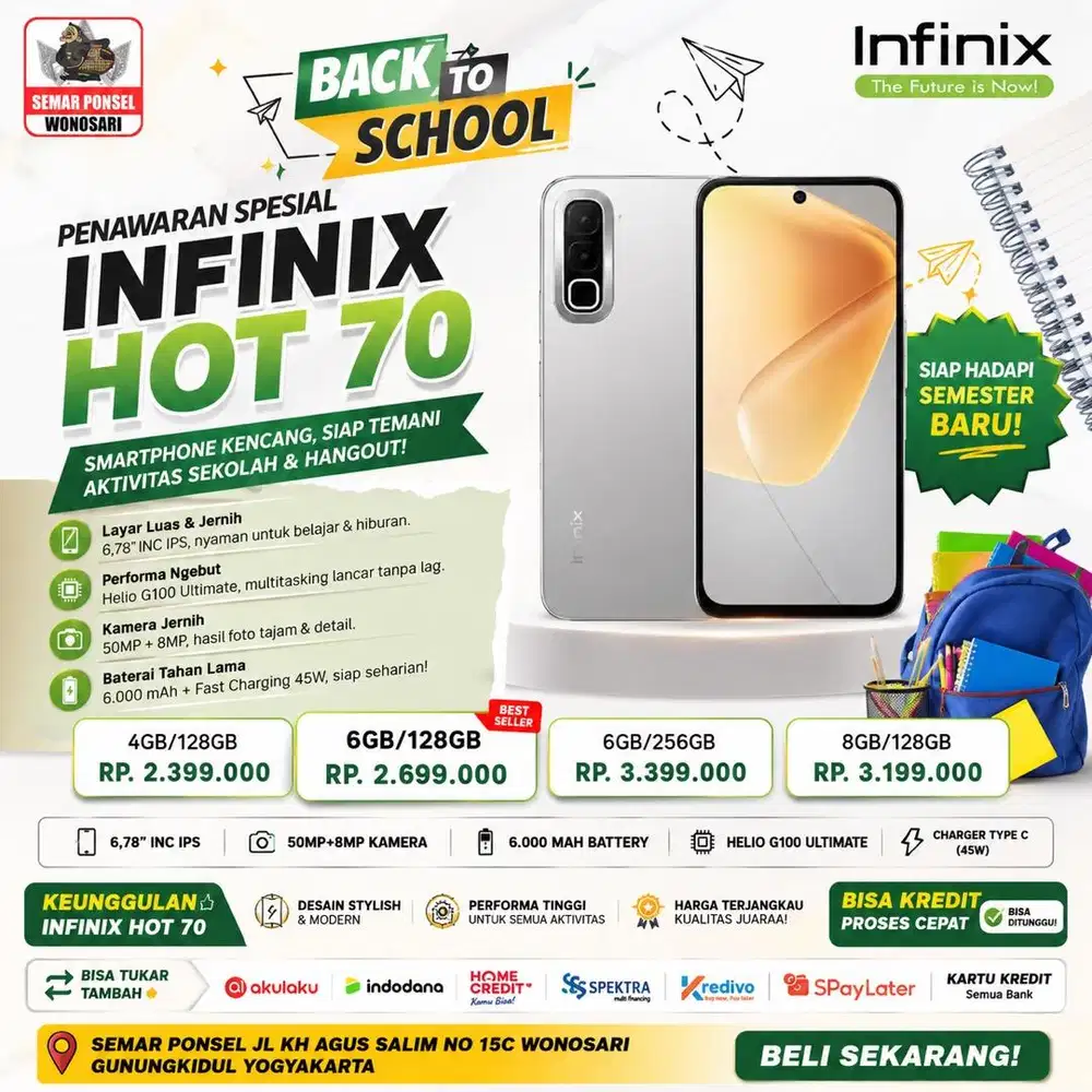 INFINIX HOT 70 SERIES