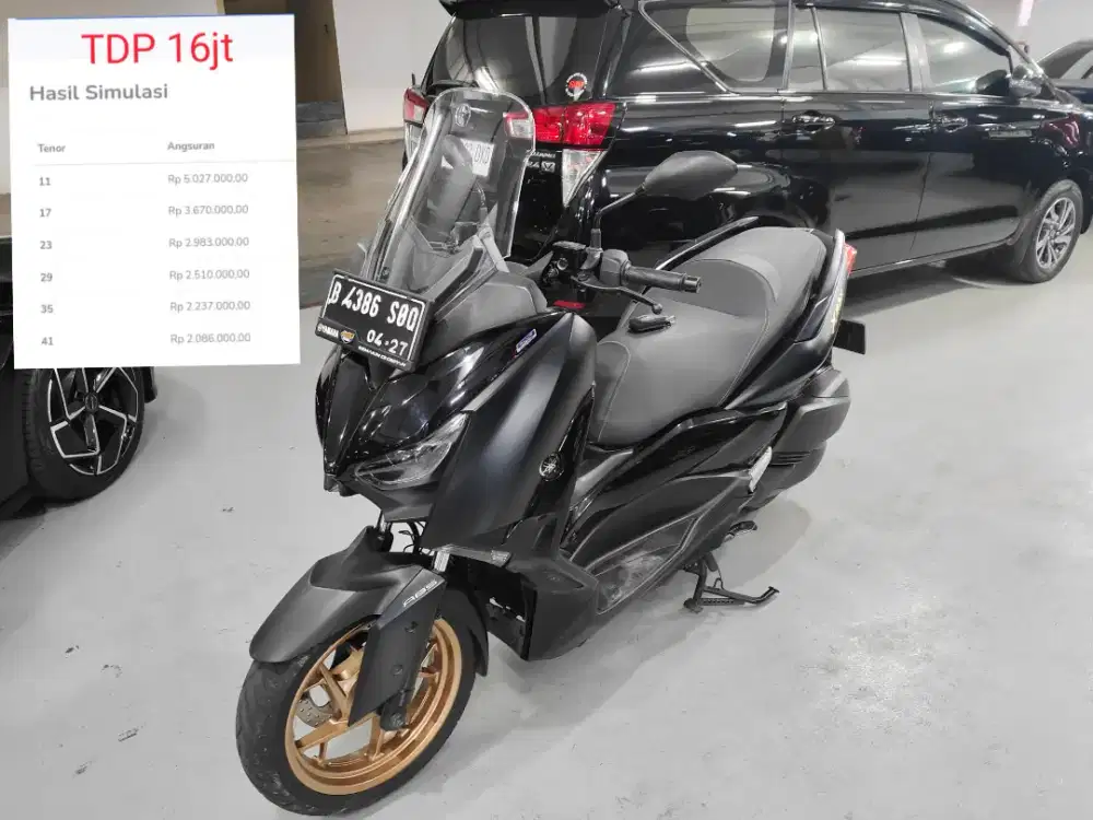 Yamaha Xmax 250 th 2022 Hitam km5rb