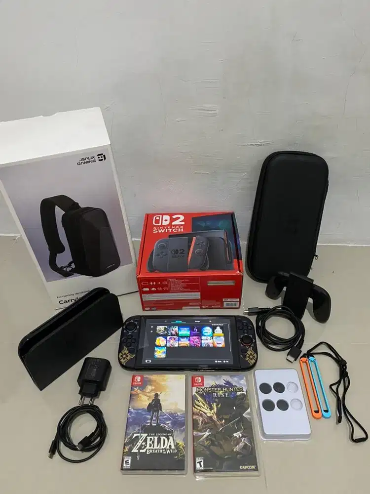 Nintendo Switch 2 Fullset No Minus Banyak Bonus
