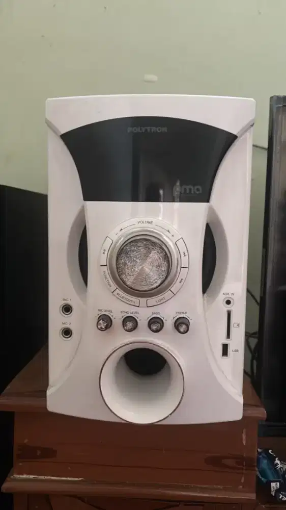 Di jual speaker aktif bluetooth merk polytron