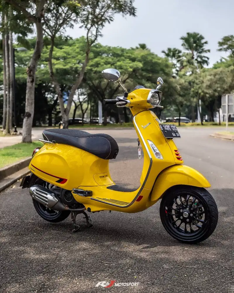 (Full Paper) Vespa Sprint LS 150 Nik 2021 Warna Kuning The Best Unit