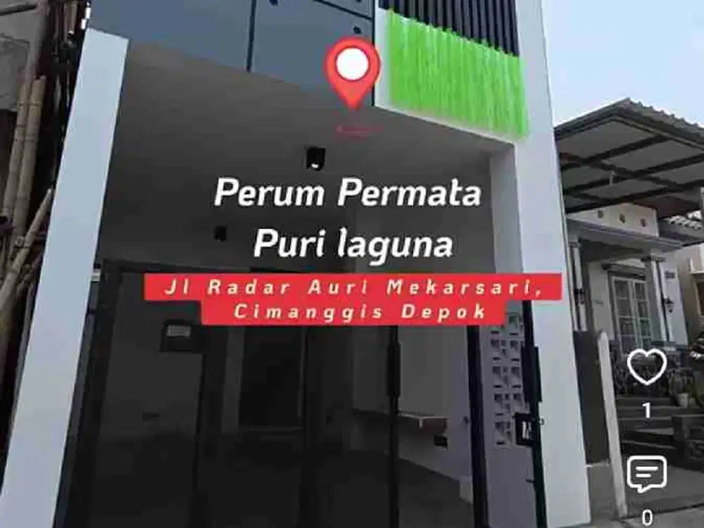 Rumah 3 Lantai Dekat Pintu Tol Cibubur dan Cisalak