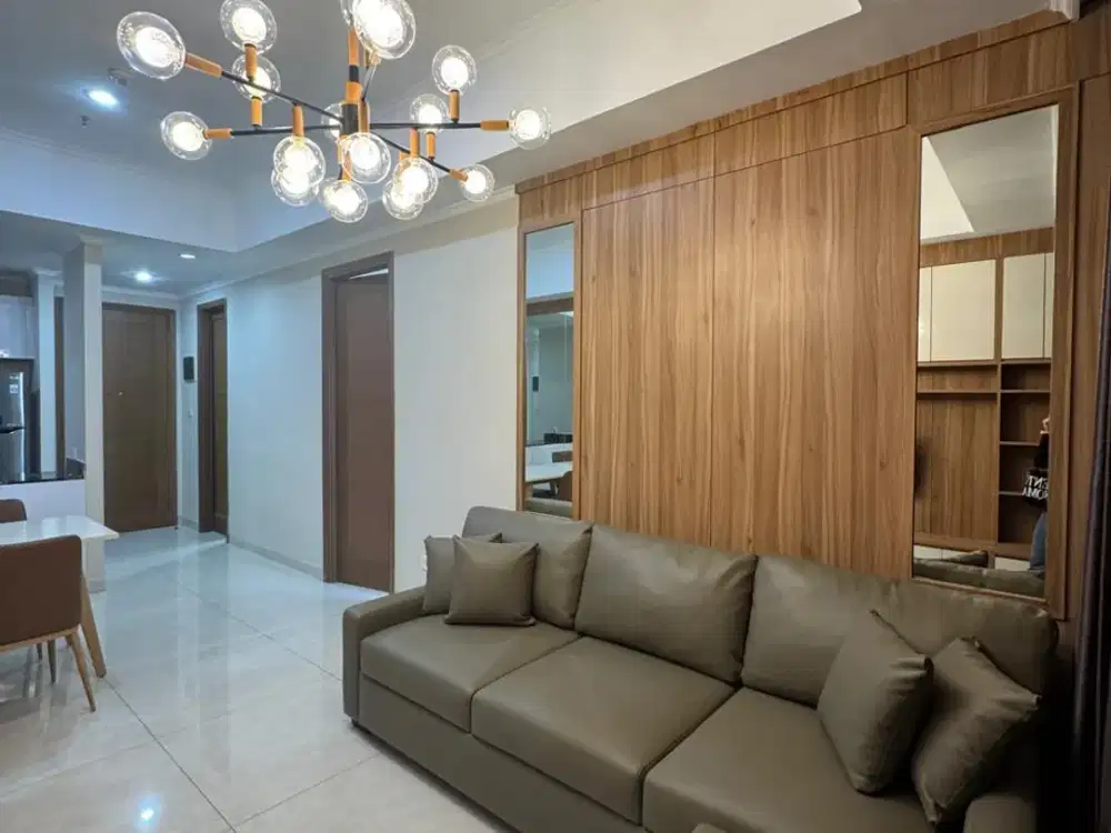 disewakan 2+1 bedroom condo full furnish taman anggrek residence