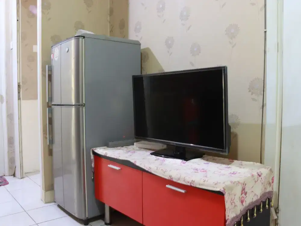 DISEWAKAN APARTEMEN GREEN PRAMUKA CITY 2BR FULLY FURNISHED INCLUDE IPL