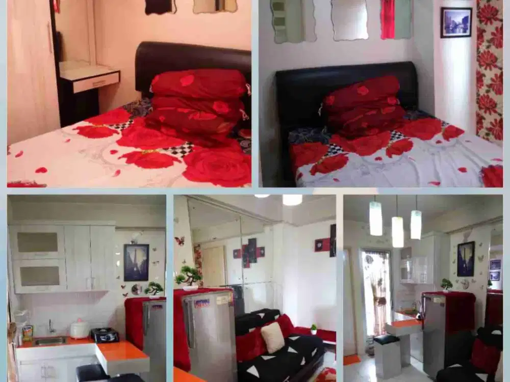 Sewa Transit, Harian & Mingguan Apartemen Kalibata City 2BR Jakarta free wifi