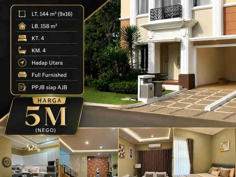 [FOR SALE] RUMAH MEWAH CANTIK FLAMINGO GADING SERPONG
