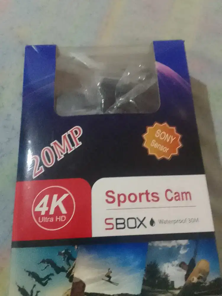 Sport cam SBOX waterproof30m