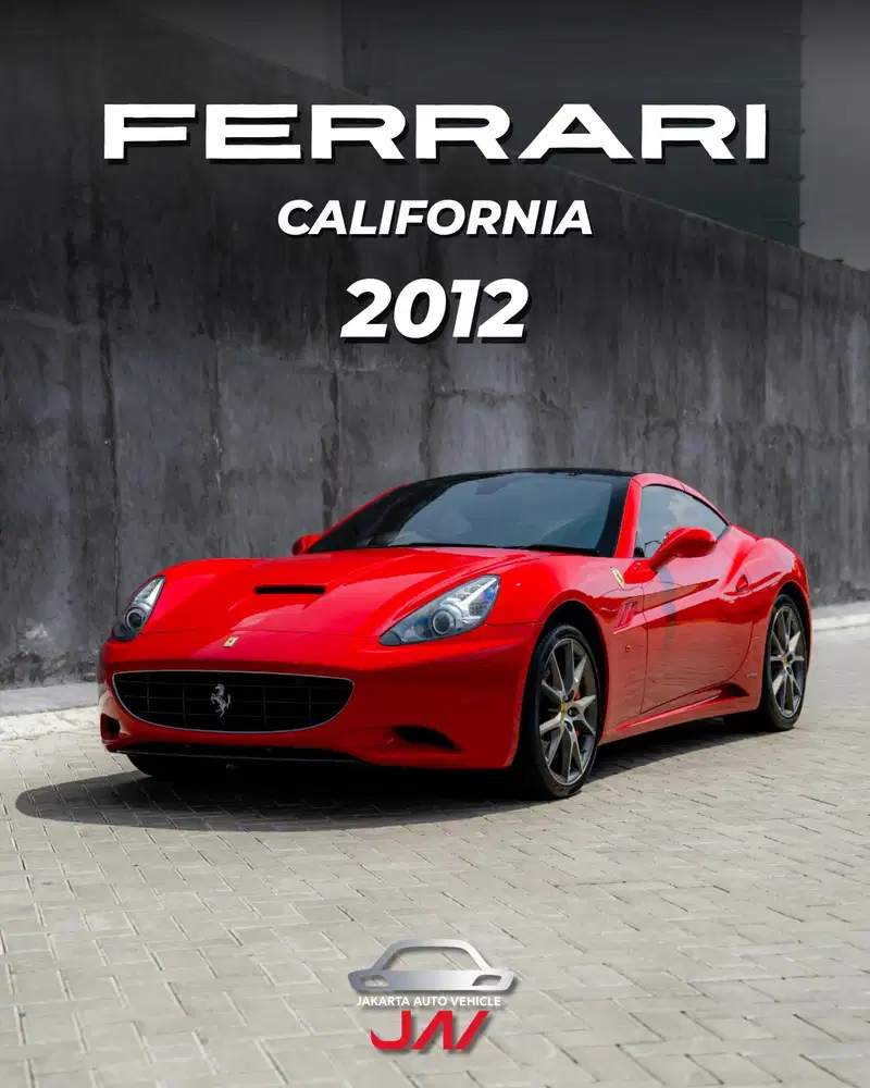Ferrari California 2012 / LOW ODO / LIKE NEW / MINT CONDITION