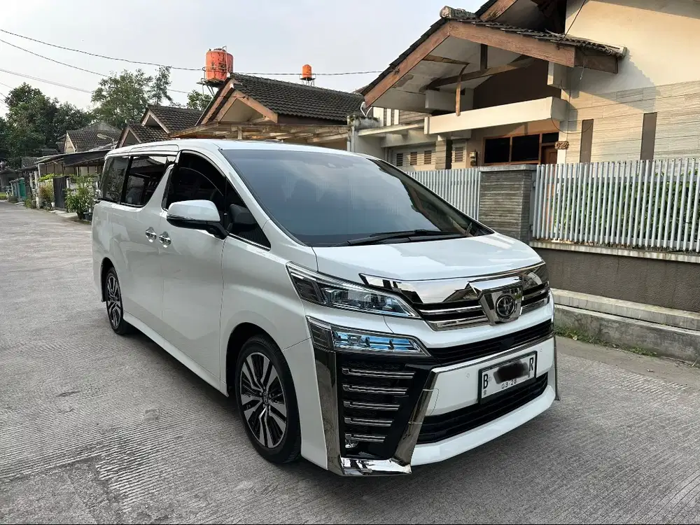 Vellfire G 2021 kM 14 Ribu! Toyota velfire alphard mobil denza alpard