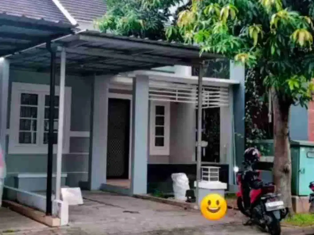 Jual cepat rumah minimalis modern style 1,5 lantai dalam cluster favorite . Kota Wisata Cibubur.