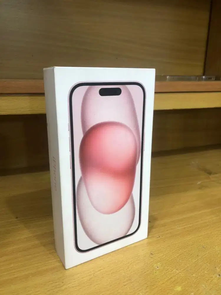 Iphone 15 pink 128gb resmi iBox new