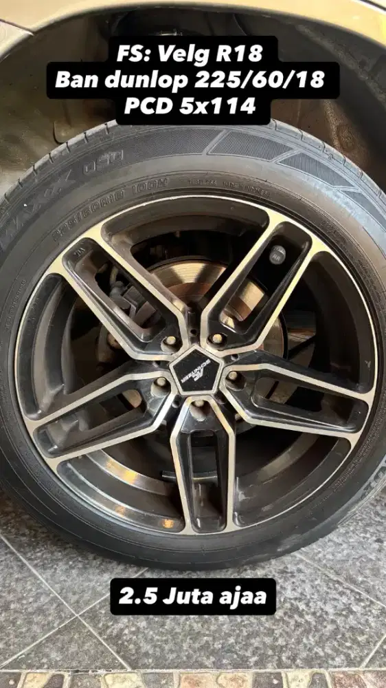 Velg second bagus