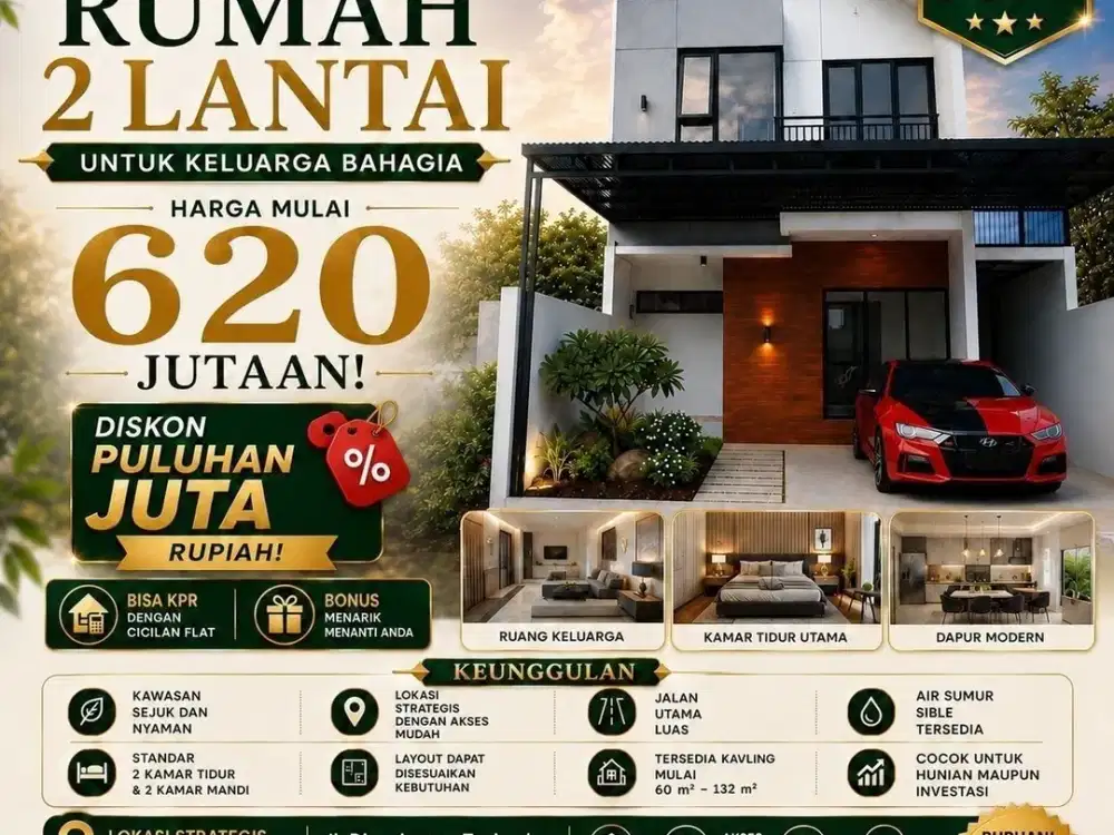 Jual Rumah di Bandung Barat Cipageran Daerah Wisata