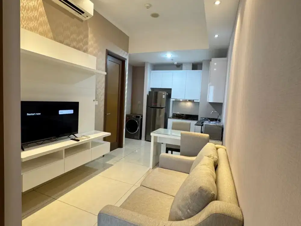 disewakan 1+1  bedroom condo full furnish taman anggrek residence
