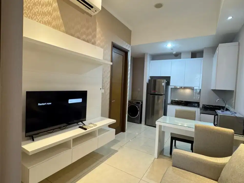 disewakan 1+1 bedroom condo full furnish taman anggrek residence