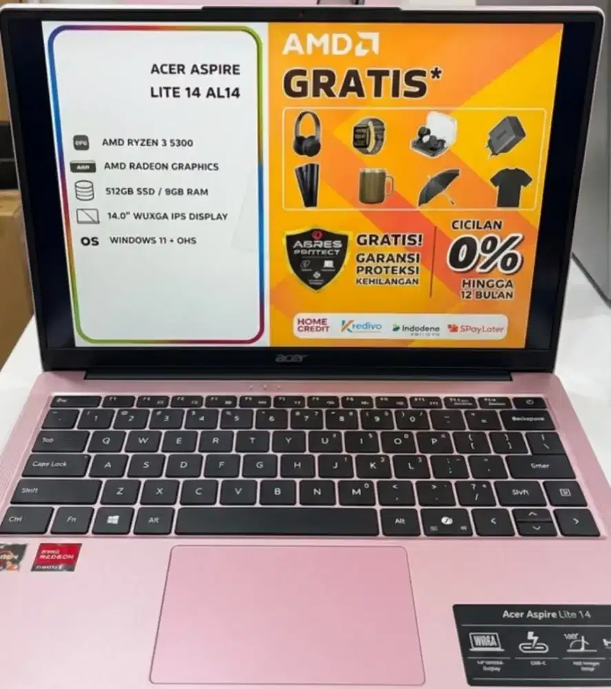 Laptop Acer Aspire Lite 14 Promo Cicilan Ringan
