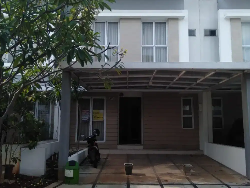 DISEWAKAN RUMAH 2 LANTAI DI PALM SPRING JAKARTA GARDEN CITY