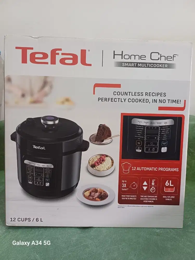 Dijual Murah Tefal Multicooker Smart Home Chef CY601D-15