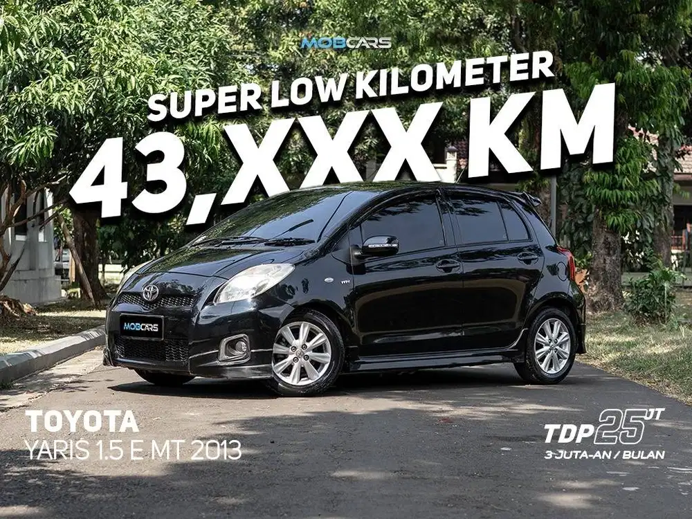 RARE TOYOTA YARIS E 1.5 MT 2013 HATCHBACK HITAM MANUAL