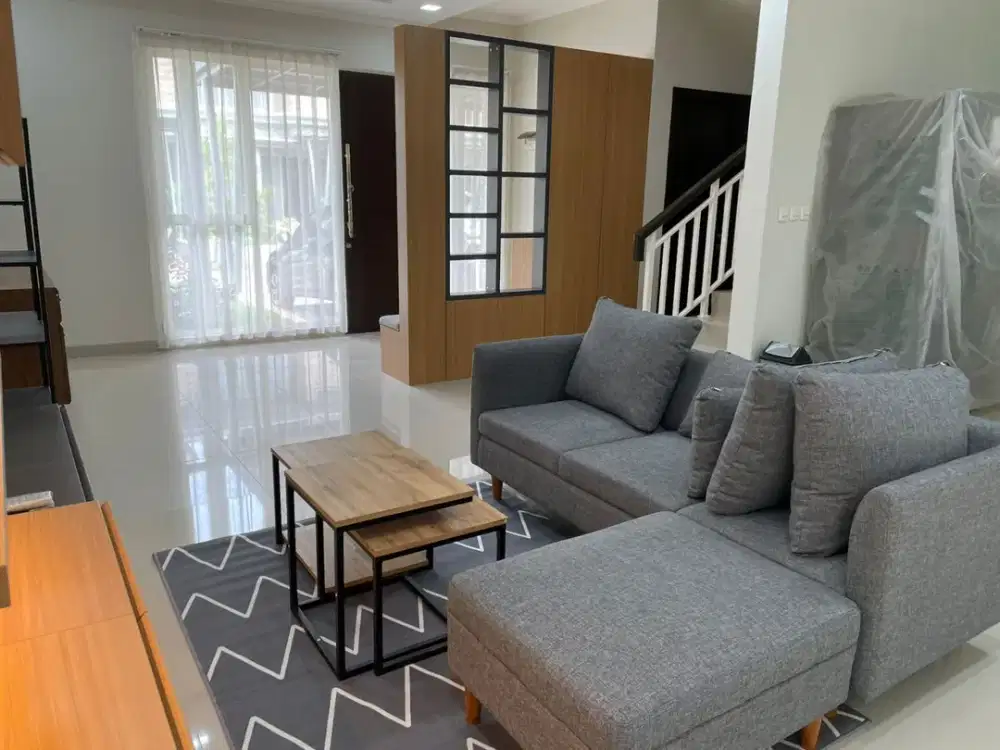 DISEWAKAN RUMAH 2 LANTAI DI CLUSTER MISSIPPI JAKARTA GARDEN CITY